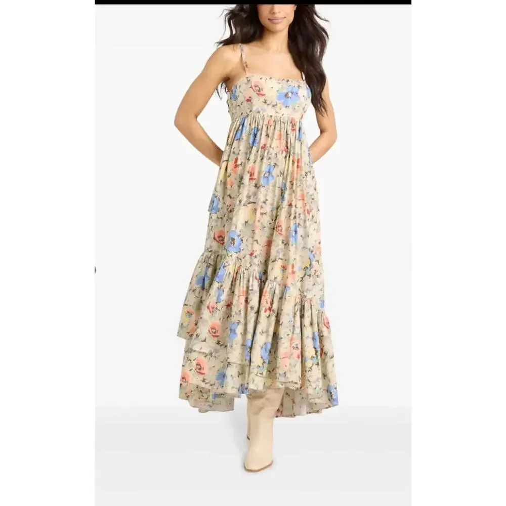 Cinq à Sept Painted Garden Hailey Dress - Size 6 - New - Picture 2 of 7
